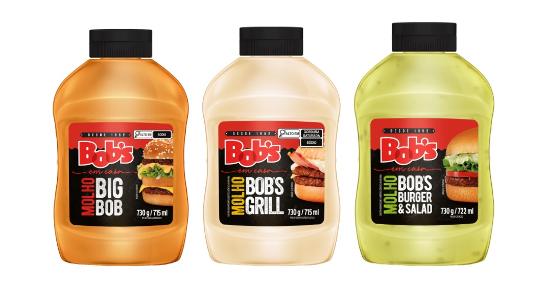 Parceiros há anos, Bob’s e Cepêra lançam novas embalagens para três molhos