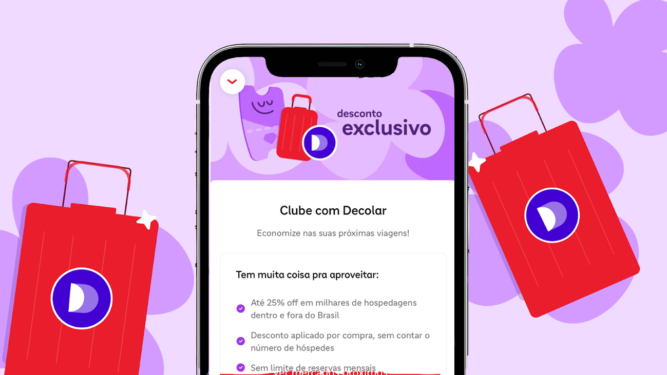 Assinantes Clube iFood agora têm 25% de desconto na Decolar